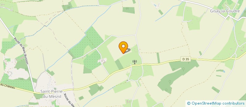 localisation de l'entreprise MADAME BEATRICE GASTINE  GISAY LA COUDRE