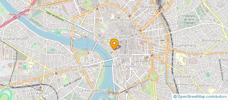 localisation de l'entreprise MADAME BEATRICE GAUBERT à TOULOUSE