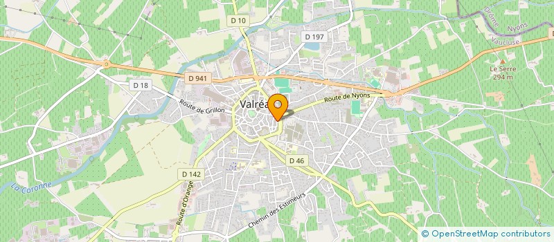 localisation de l'entreprise MADAME BEATRICE GAUD à VALREAS