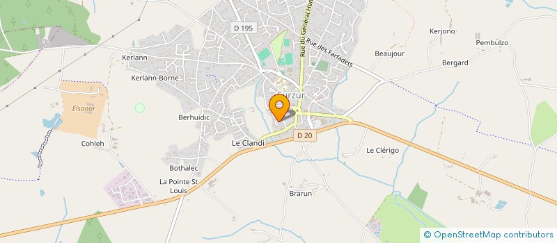 localisation de l'entreprise MADAME BEATRICE GAUTRET  SURZUR