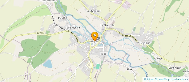 localisation de l'entreprise MADAME BEATRICE GAUVREAU à EBREON