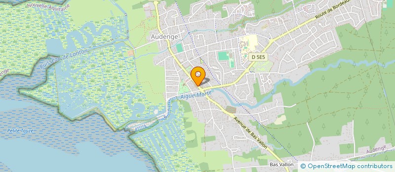 localisation de l'entreprise MADAME BEATRICE GAY  AUDENGE