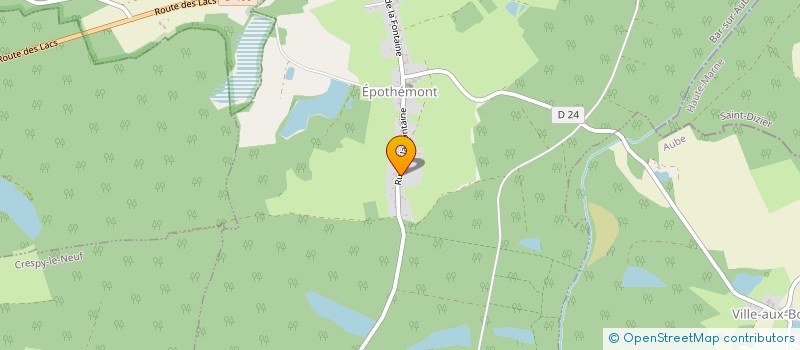 localisation de l'entreprise MADAME BEATRICE GEORGET  EPOTHEMONT