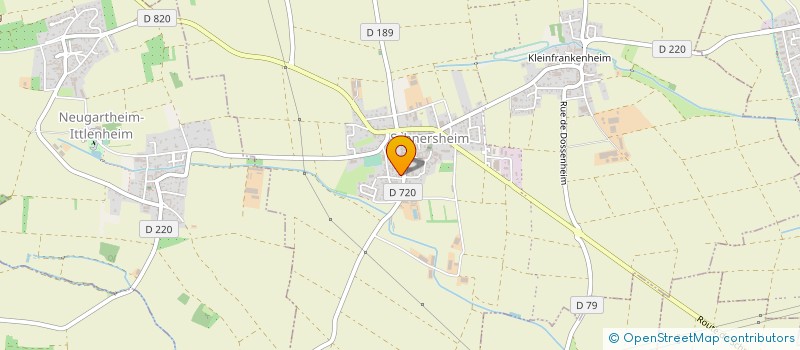 localisation de l'entreprise MADAME BEATRICE GILLIG  SCHNERSHEIM