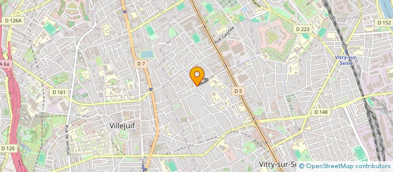 localisation de l'entreprise MADAME BEATRICE GOBELJIC à VITRY-SUR-SEINE