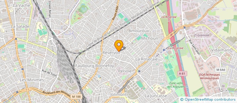 localisation de l'entreprise MADAME BEATRICE GOBERT à TOULOUSE