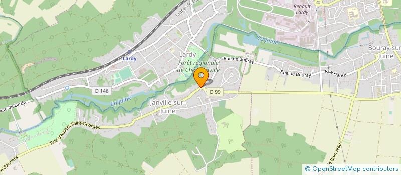 localisation de l'entreprise MADAME BEATRICE GOHIER  JANVILLE-SUR-JUINE