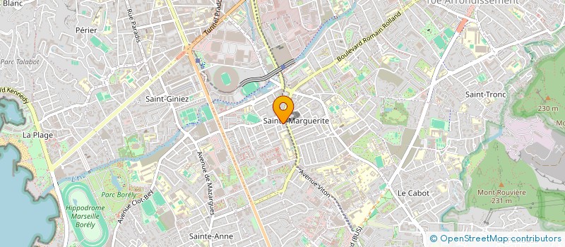localisation de l'entreprise MADAME BEATRICE GOMES  MARSEILLE