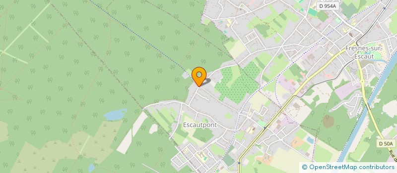 localisation de l'entreprise MADAME BEATRICE GOSSELIN  ESCAUTPONT