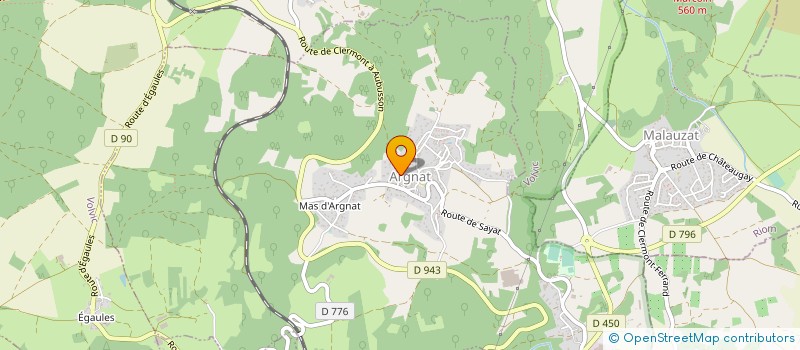 localisation de l'entreprise MADAME BEATRICE GOULETTE  SAYAT