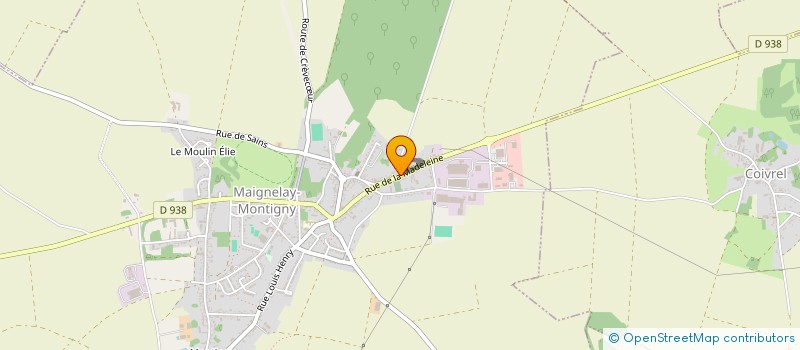 localisation de l'entreprise MADAME BEATRICE GOUNELLE  MAIGNELAY-MONTIGNY