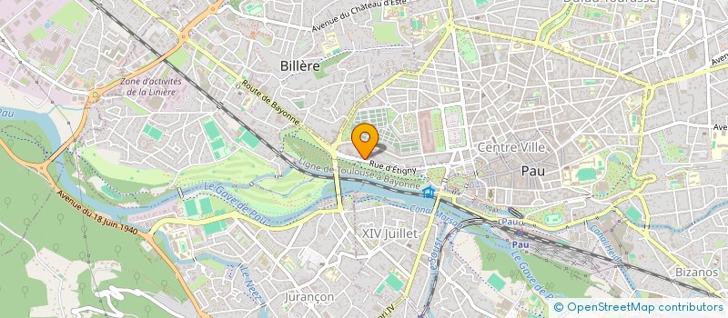 localisation de l'entreprise MADAME BEATRICE GRESLOT à PAU