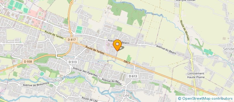 localisation de l'entreprise MADAME BEATRICE GUILHAMASSE  IDRON