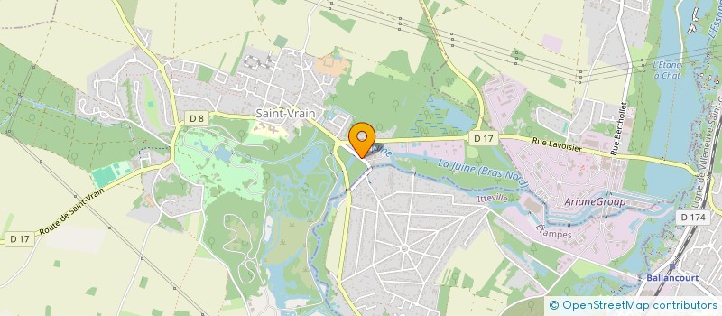 localisation de l'entreprise MADAME BEATRICE GUILLEMOT  SAINT-VRAIN