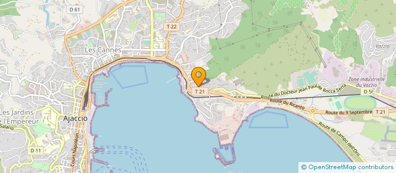 localisation de l'entreprise MADAME BEATRICE GUSTIN  AJACCIO