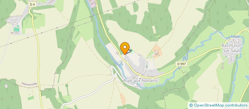 localisation de l'entreprise MADAME BEATRICE HACQUART à RUPT-AUX-NONAINS