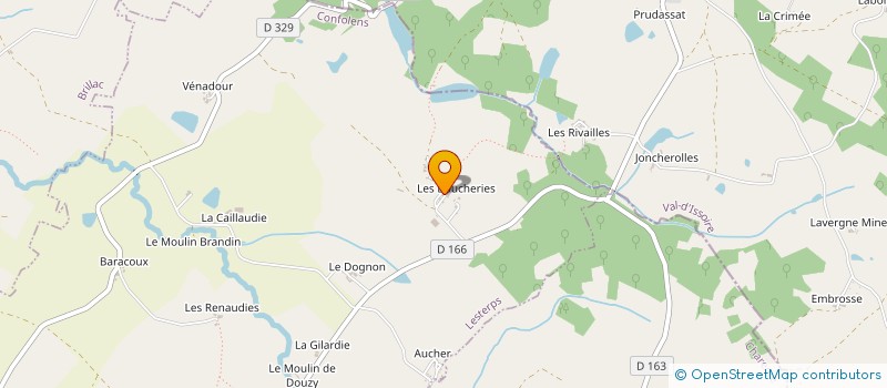 localisation de l'entreprise MADAME BEATRICE HAREL à LESTERPS