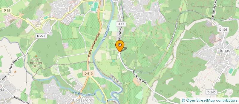 localisation de l'entreprise MADAME BEATRICE HELFENGERGER  SOMMIERES