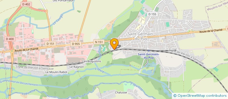 localisation de l'entreprise MADAME BEATRICE HELIE  NOHANT-EN-GOUT