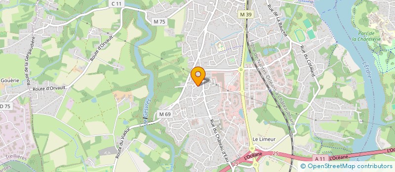 localisation de l'entreprise MADAME BEATRICE HEMERY  LA CHAPELLE-SUR-ERDRE