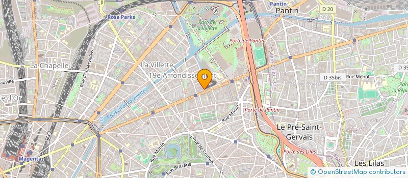 localisation de l'entreprise MADAME BEATRICE HENRY  PARIS