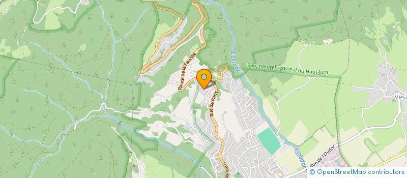 localisation de l'entreprise MADAME BEATRICE HENRY  GEX