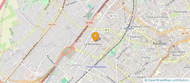 localisation de l'entreprise MADAME BEATRICE HENSSENS  CROIX