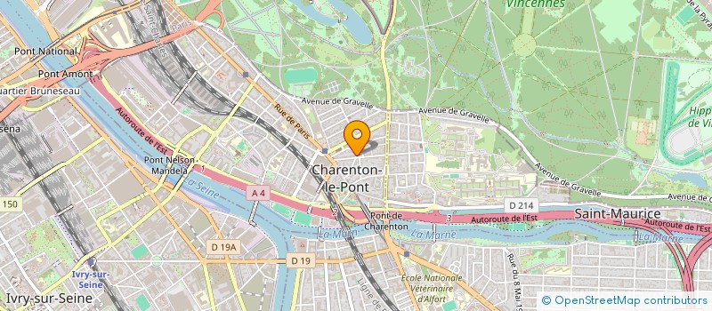 localisation de l'entreprise MADAME BEATRICE HERAUD à CHARENTON-LE-PONT