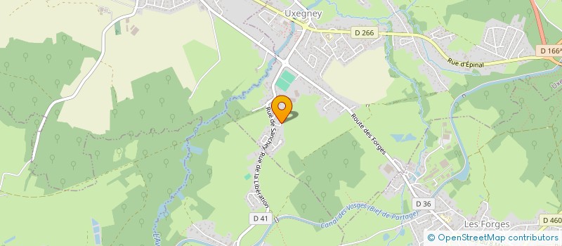 localisation de l'entreprise MADAME BEATRICE HERRMANN  UXEGNEY