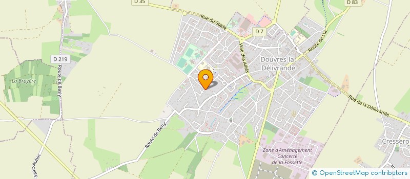 localisation de l'entreprise MADAME BEATRICE HERSEN à DOUVRES-LA-DELIVRANDE