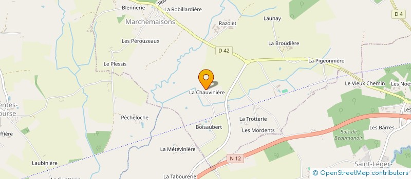 localisation de l'entreprise MADAME BEATRICE HESLOIN à SAINTE-SCOLASSE-SUR-SARTHE