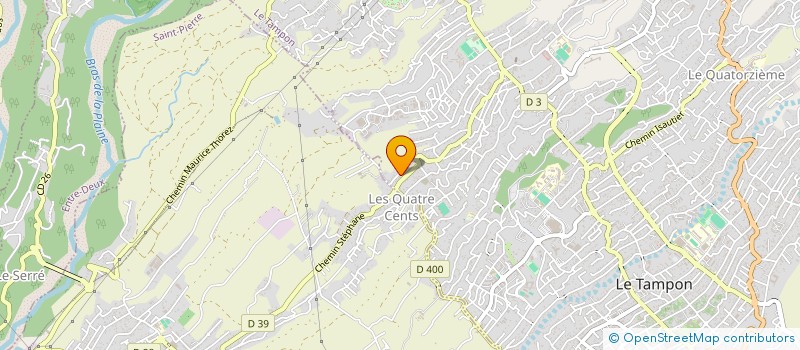 localisation de l'entreprise MADAME BEATRICE HOARAU  LE TAMPON