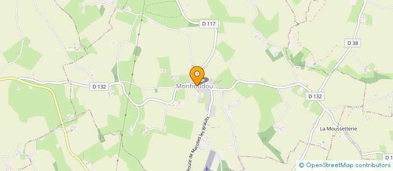 localisation de l'entreprise MADAME BEATRICE HOUDAYER  MONHOUDOU