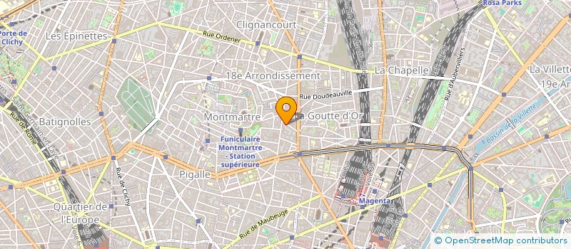 localisation de l'entreprise MADAME BEATRICE HOUPLAIN  PARIS