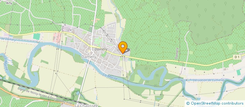 localisation de l'entreprise MADAME BEATRICE HOUTE  DAMERY