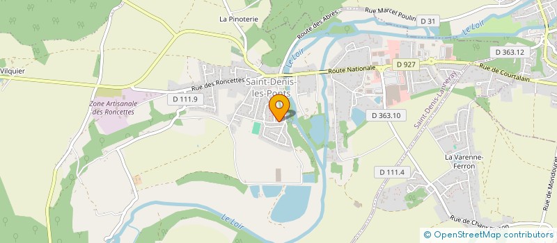 localisation de l'entreprise MADAME BEATRICE HUET à CONIE-MOLITARD