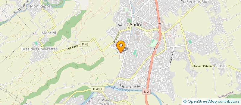 localisation de l'entreprise MADAME BEATRICE ICHAMBE à SAINT-ANDRE