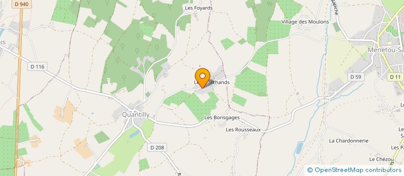localisation de l'entreprise MADAME BEATRICE JACQUET  QUANTILLY