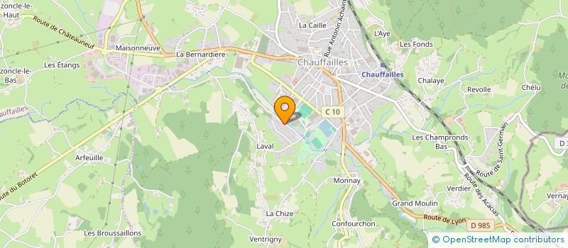 localisation de l'entreprise MADAME BEATRICE JANDEAU  PUGET-VILLE