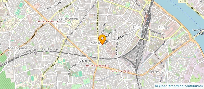 localisation de l'entreprise MADAME BEATRICE JEAN PIERRE à BORDEAUX