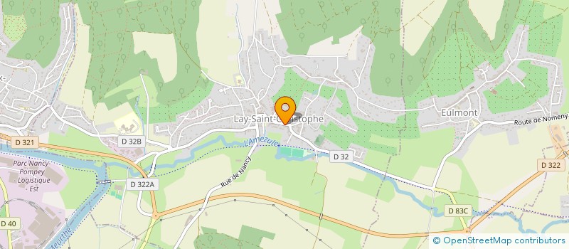 localisation de l'entreprise MADAME BEATRICE JEANPIERRE  LAY-SAINT-CHRISTOPHE