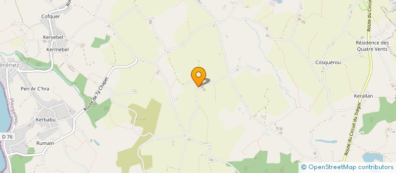 localisation de l'entreprise MADAME BEATRICE JEGADEN  PLOUGASNOU