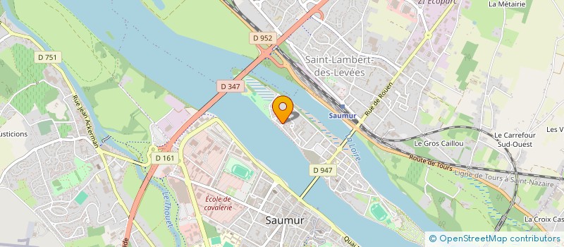 localisation de l'entreprise MADAME BEATRICE JOUANET  SAUMUR