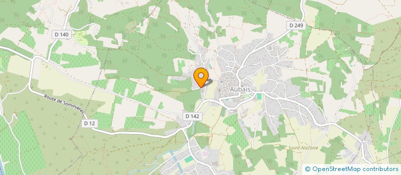 localisation de l'entreprise MADAME BEATRICE JULIER  AUBAIS