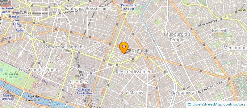 localisation de l'entreprise MADAME BEATRICE KINGUNGI à PARIS