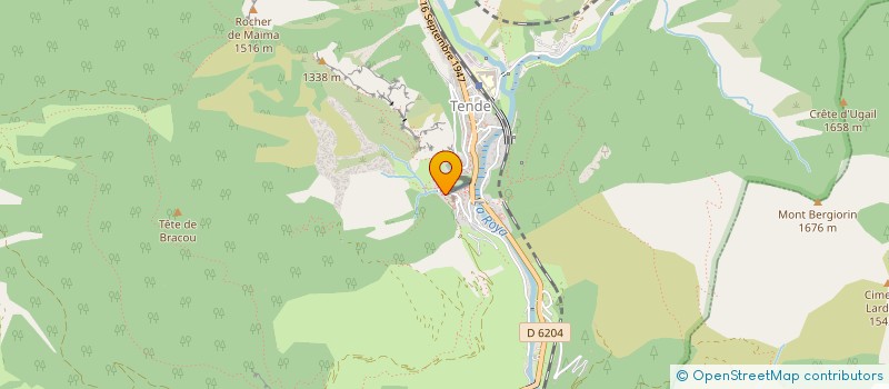 localisation de l'entreprise MADAME BEATRICE KRIER  TENDE