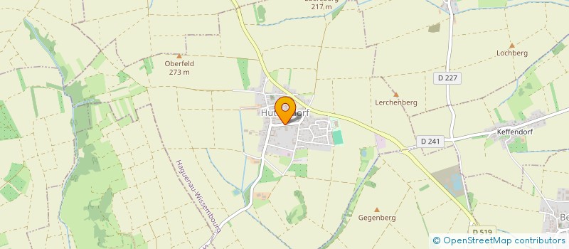 localisation de l'entreprise MADAME BEATRICE KUHN  HUTTENDORF