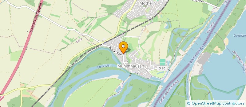 localisation de l'entreprise MADAME BEATRICE KUNTZ  MUNCHHAUSEN