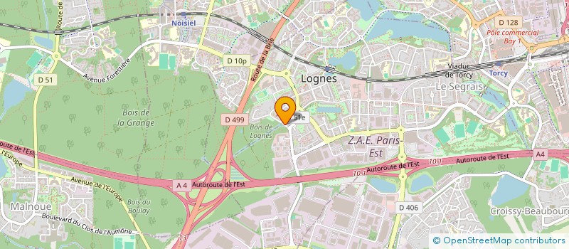 localisation de l'entreprise MADAME BEATRICE KUZ à LOGNES
