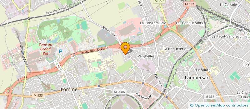 localisation de l'entreprise MADAME BEATRICE KWAPISZ à LILLE